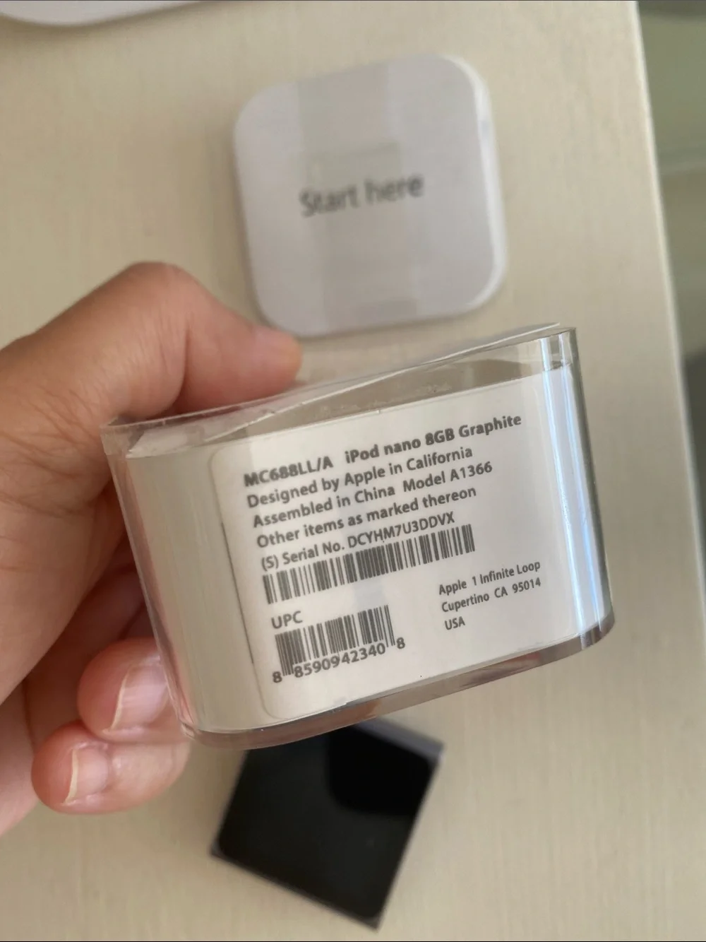 Apple barely used